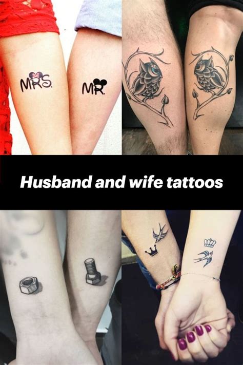 husband and wife tattoos